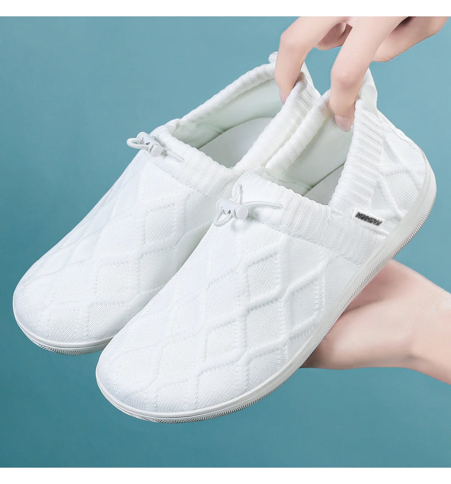 FlexBare Comfort - Ténis Barefoot Senhora Pé Largo Slip-On Respiráveis