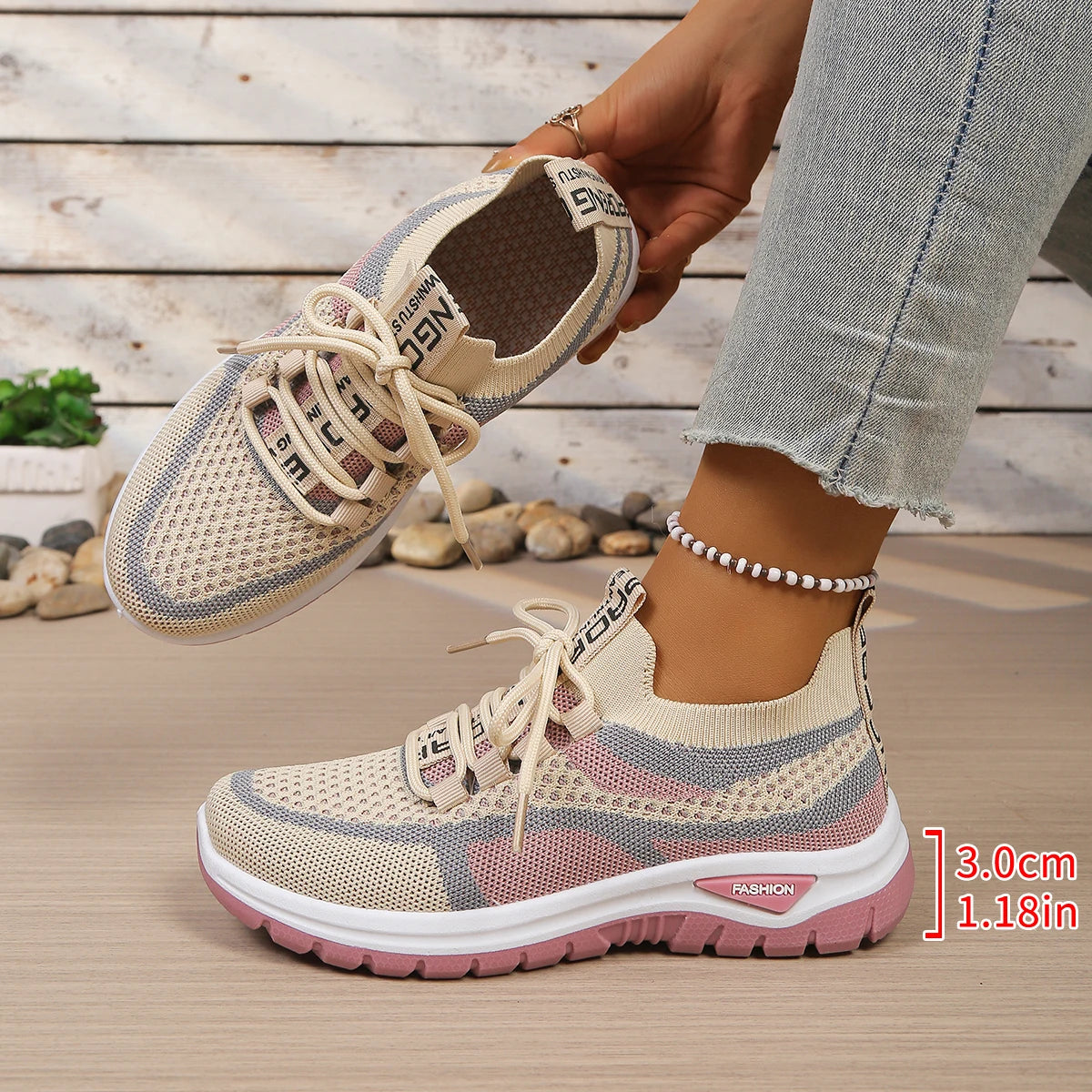 AeroLuna Knit – Sapatos Barefoot Femininos em Malha Respirável