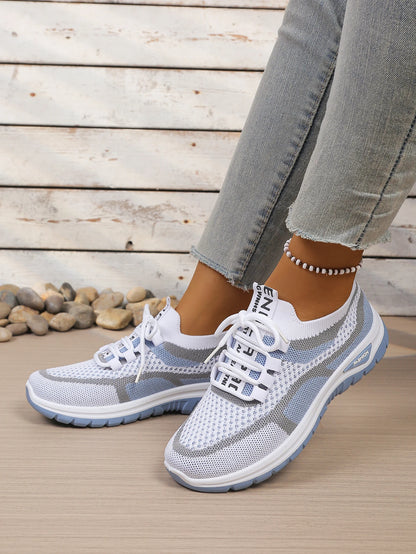 AeroLuna Knit – Sapatos Barefoot Femininos em Malha Respirável