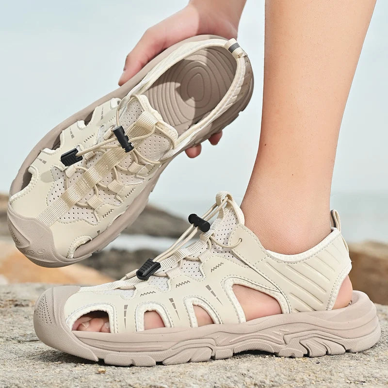 UrbanFlex Barefoot Sandal Man - Sandálias Barefoot Homem Couro Conforto Diário