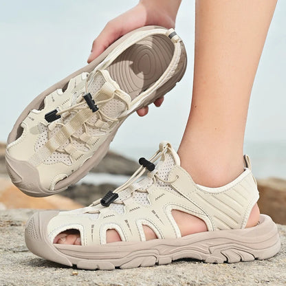 UrbanFlex Barefoot Sandal Man - Sandálias Barefoot Homem Couro Conforto Diário