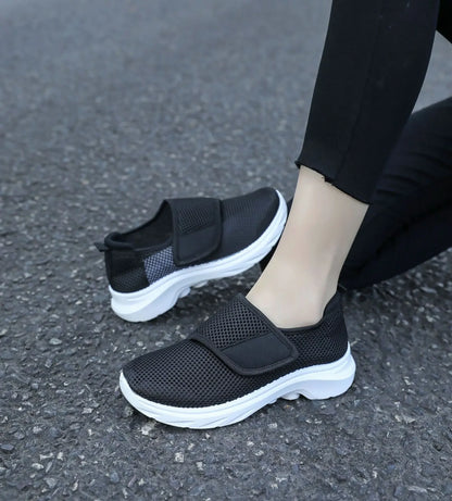 OrthoEase Comfort – Sapatos Ortopédicos Barefoot com Velcro