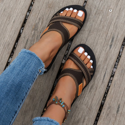 AirComfort Sandal Lady - Sandálias Senhora Respiráveis Conforto Diário Antiderrapantes