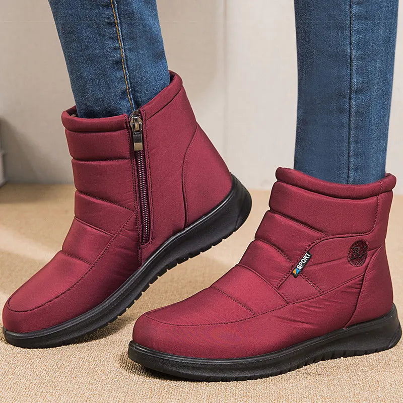 Solenne Winter - Bota Barefoot Térmica com Forro Acolchoado