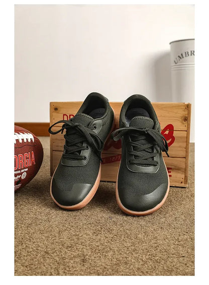 RelaxFlow Air – Sapatos Barefoot Minimalistas Com Biqueira Larga Unissexo