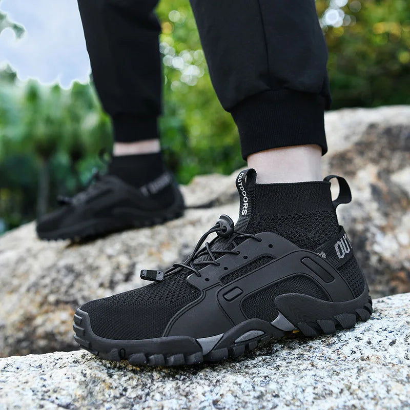 AquaGrip Five – Sapatos Barefoot Aquáticos Respiráveis Para Praia E Outdoor Unissexo