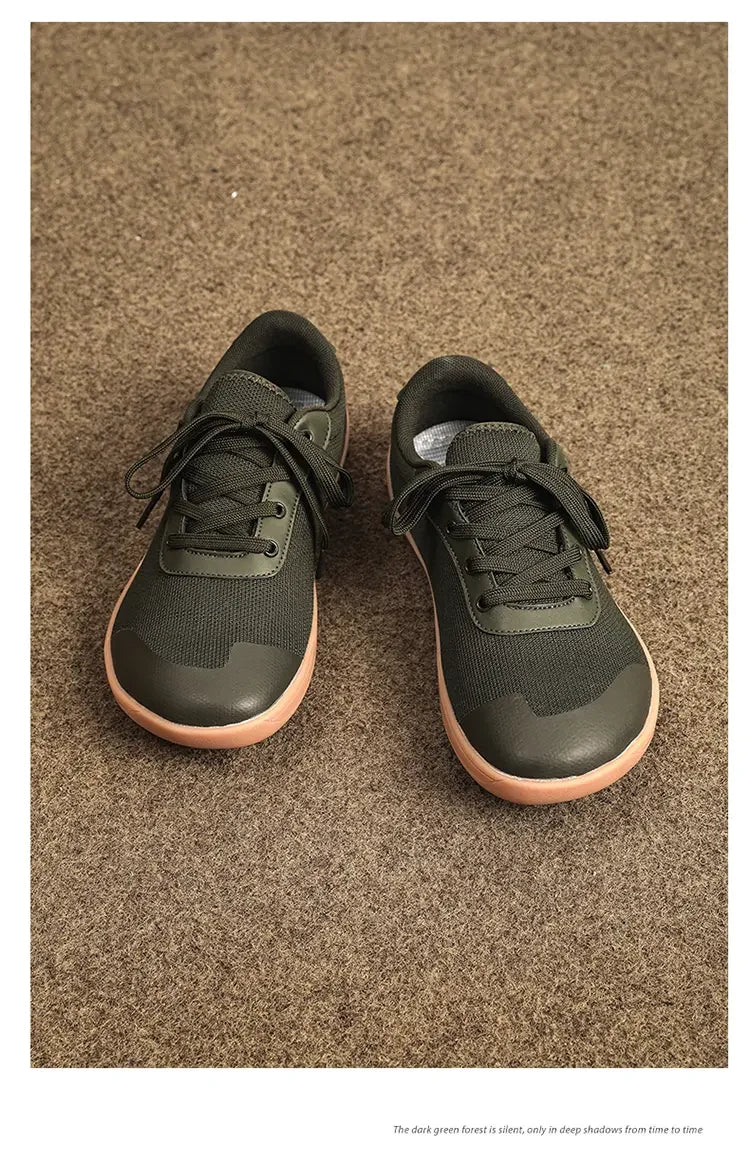 RelaxFlow Air – Sapatos Barefoot Minimalistas Com Biqueira Larga Unissexo