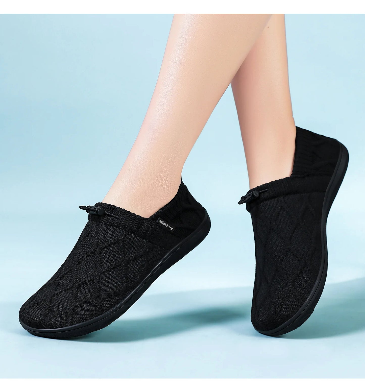 FlexBare Comfort - Ténis Barefoot Senhora Pé Largo Slip-On Respiráveis
