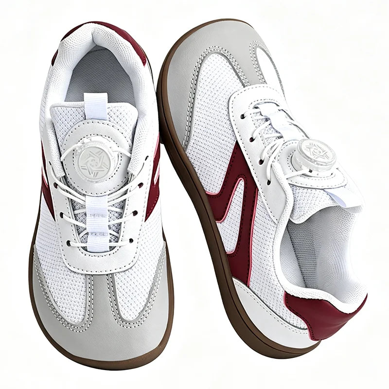 Zaviko Kids - Ténis Barefoot Infantis com Fecho Rotativo