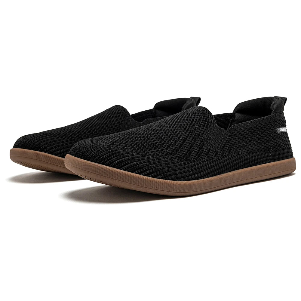 CloudStep Flow – Sapatos barefoot slip-on respiráveis unissexo