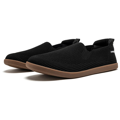 CloudStep Flow – Sapatos barefoot slip-on respiráveis unissexo