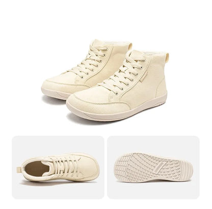 Hobibear WS53157096 – Sapatilhas barefoot mid top em lona unissexo