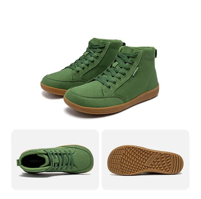Hobibear WS53157096 – Sapatilhas barefoot mid top em lona unissexo
