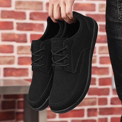FlexUrban Split – Sapatos Barefoot Minimalistas Em Pele Sintética Para Homem