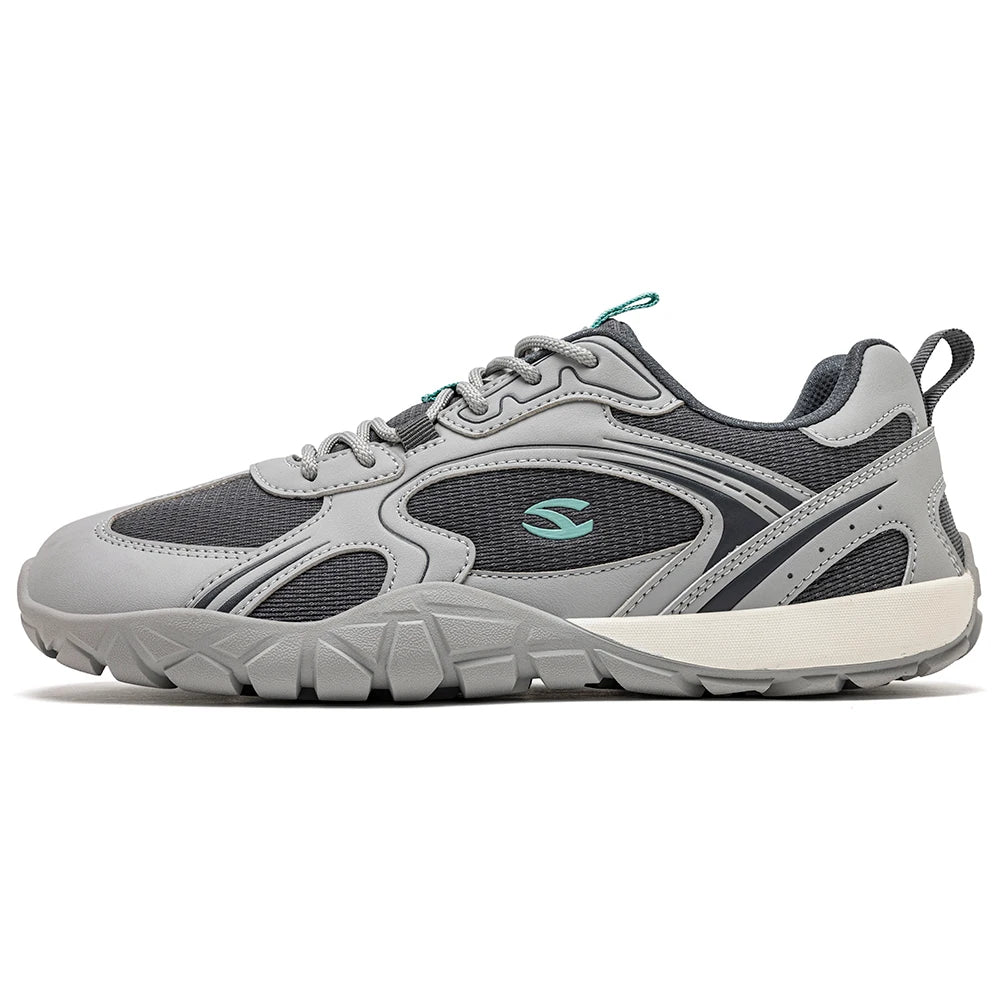 TerraFlex Retro – Sapatos barefoot minimalistas com biqueira larga unissexo