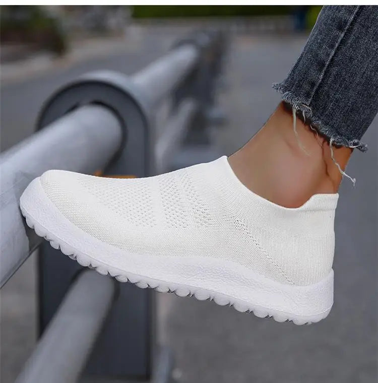 CoreRun Barefoot Lady - Ténis Barefoot Senhora Running Respiráveis Slip-On