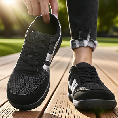 AirRun Flex – Sapatos Barefoot Respiráveis Com Biqueira Larga Para Treino E Caminhada