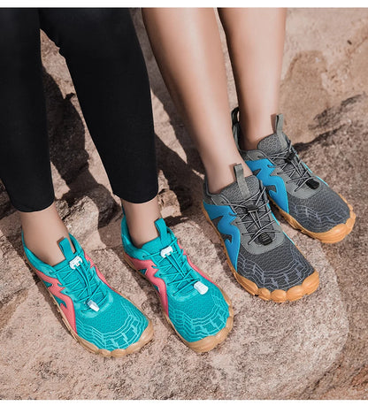 AquaStride Flow – Sapatos Barefoot de Verão Unissexo