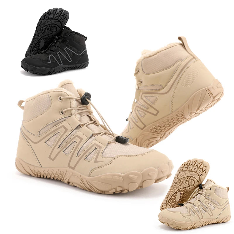 Norvane - Botas Barefoot de Inverno Forradas e Impermeáveis