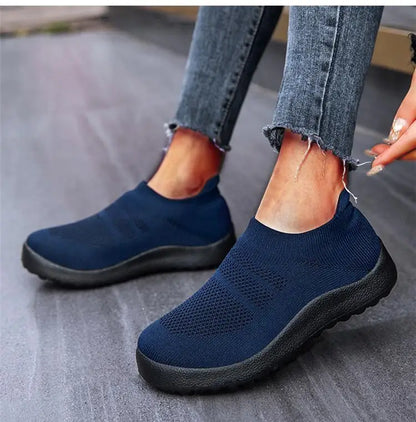 CoreRun Barefoot Lady - Ténis Barefoot Senhora Running Respiráveis Slip-On