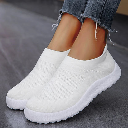 CoreRun Barefoot Lady - Ténis Barefoot Senhora Running Respiráveis Slip-On