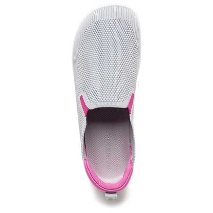 CloudStep Flow – Sapatos barefoot slip-on respiráveis unissexo