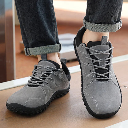 UrbanGrip Leather – Sapatos Desportivos Em Pele Com Biqueira Larga Para Homem