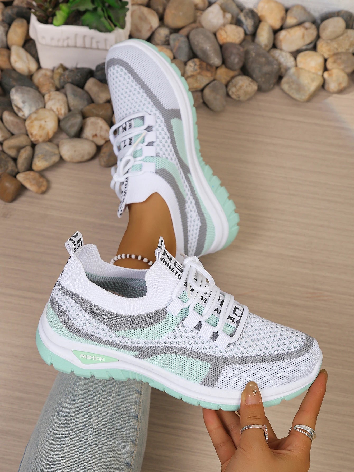 AeroLuna Knit – Sapatos Barefoot Femininos em Malha Respirável