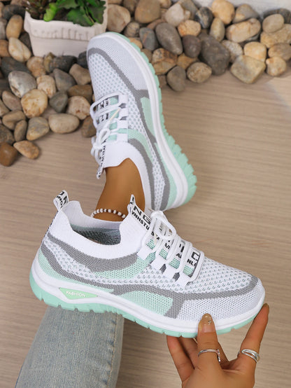 AeroLuna Knit – Sapatos Barefoot Femininos em Malha Respirável