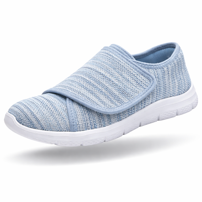 OrthoFlex WideCare - Sapatos Ortopédicos Senhora Pé Largo Ajustáveis com Velcro