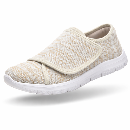 OrthoFlex WideCare - Sapatos Ortopédicos Senhora Pé Largo Ajustáveis com Velcro