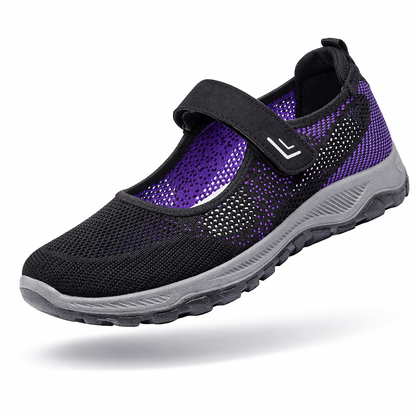 OrthoBare Comfort Lady - Sapatos Barefoot Ortopédicos Senhora Slip-On Respiráveis